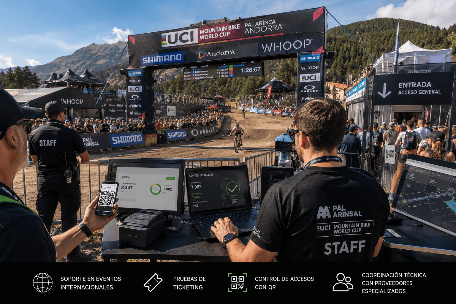 UCI MTB - fotografía del evento